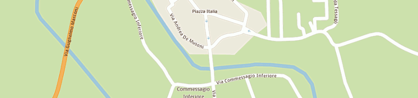 Mappa della impresa farmacia torrazzo a COMMESSAGGIO