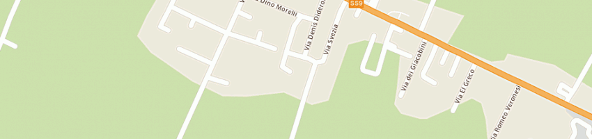 Mappa della impresa sestito fratelli a REGGIO EMILIA