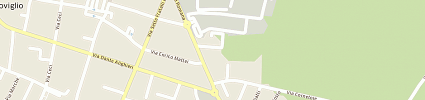 Mappa della impresa ottica montedoro a POVIGLIO