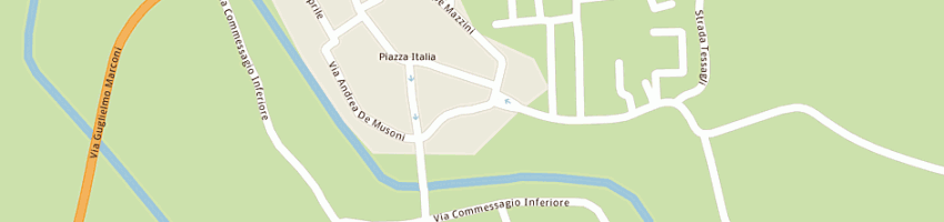 Mappa della impresa bonfanti maria grazia a COMMESSAGGIO