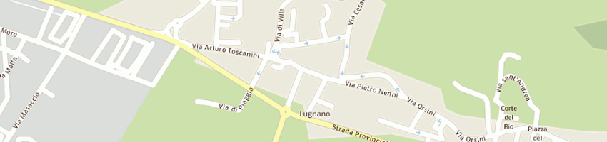 Mappa della impresa ciarrocchi gustavo a PISA