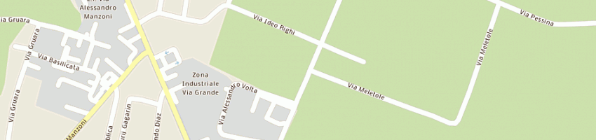 Mappa della impresa mossini luigi a POVIGLIO