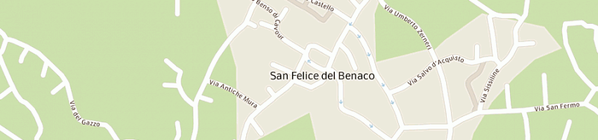 Mappa della impresa municipio a SAN FELICE DEL BENACO