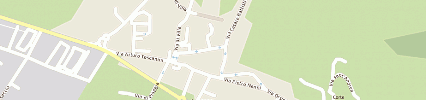 Mappa della impresa toti roberto a VICOPISANO
