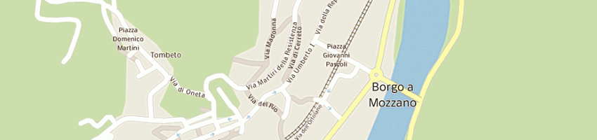 Mappa della impresa zork pub di motroni mirna a BORGO A MOZZANO