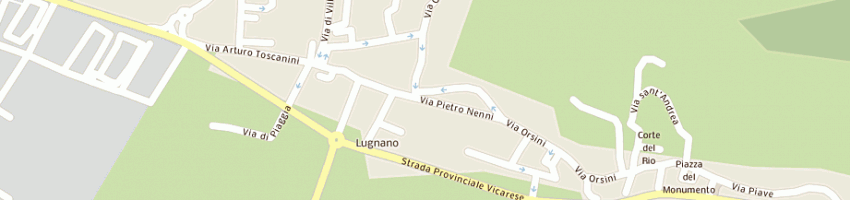 Mappa della impresa chiarini moira a VICOPISANO