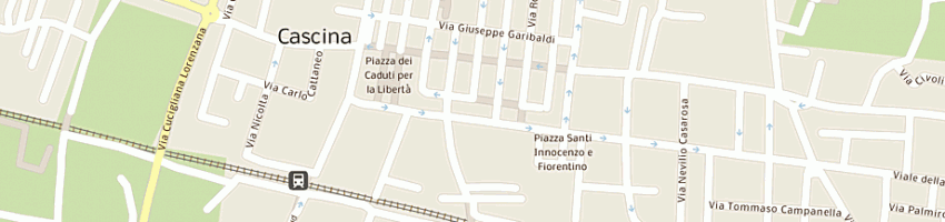 Mappa della impresa dynamic srl a CASCINA