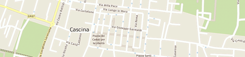 Mappa della impresa betti ugo a CASCINA