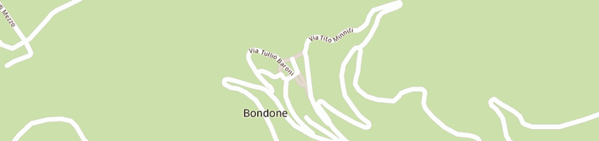 Mappa della impresa scuola materna bondone a BONDONE