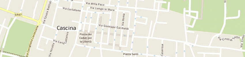 Mappa della impresa il forno di nencini f e caponi c a CASCINA