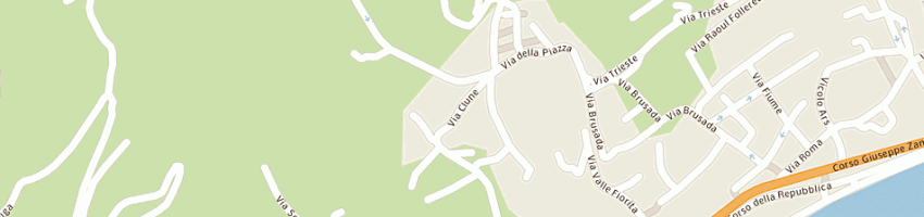 Mappa della impresa rizza fernando a GARDONE RIVIERA