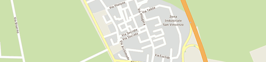 Mappa della impresa italgesso srl a SAN VINCENZO
