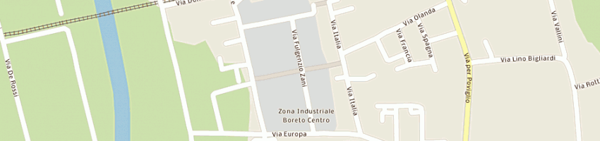 Mappa della impresa autotrasporti menozzi marino e c (sas) a BORETTO