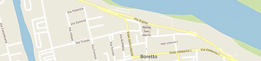 Mappa della impresa demeco natale a BORETTO