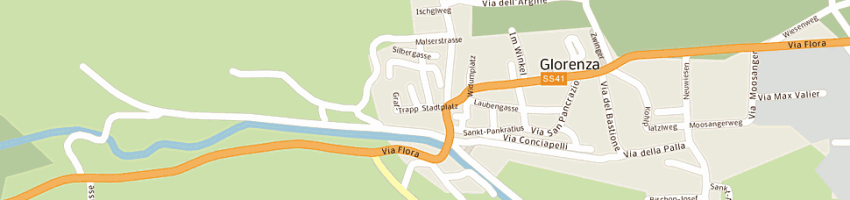 Mappa della impresa rainis nadja e christandl albert ohg a GLORENZA