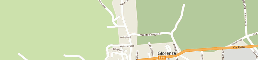 Mappa della impresa wegmann karl a GLORENZA