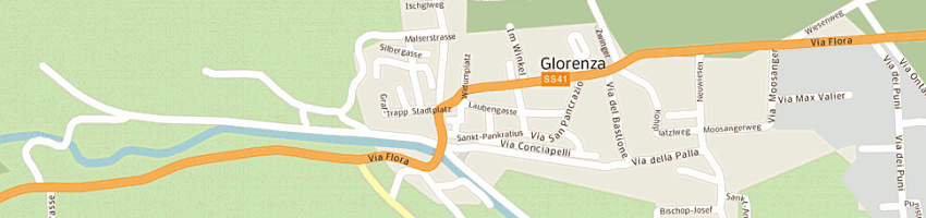 Mappa della impresa entity spa a BOLZANO