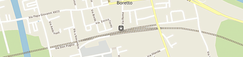 Mappa della impresa bolognesi e biavati a REGGIO EMILIA