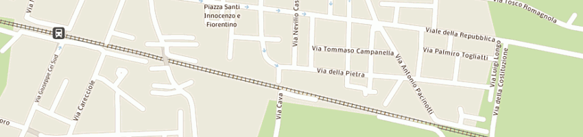 Mappa della impresa donati francesco a CASCINA