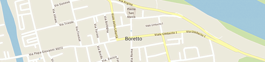 Mappa della impresa daolio sas di daolio attilio e c a BORETTO