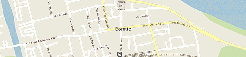Mappa della impresa sarzi amade' paolo a BORETTO