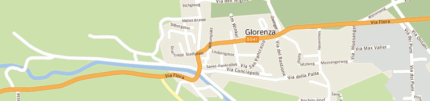 Mappa della impresa electronia srl a BOLZANO