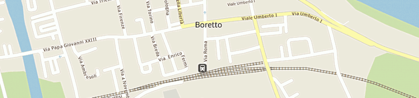 Mappa della impresa zilioli sergio a BORETTO