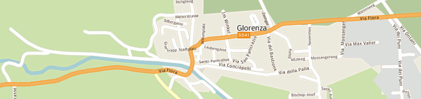 Mappa della impresa gostner a BOLZANO