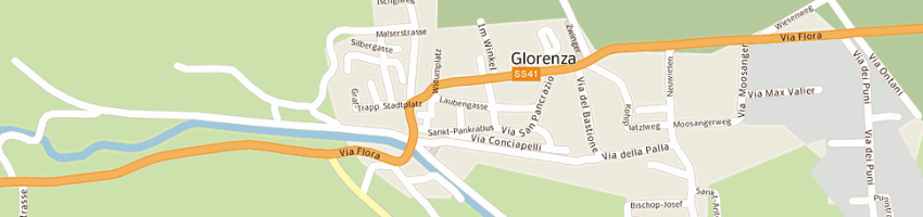 Mappa della impresa palma luigi a BOLZANO
