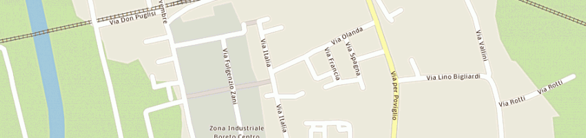 Mappa della impresa cusato luigi a BORETTO