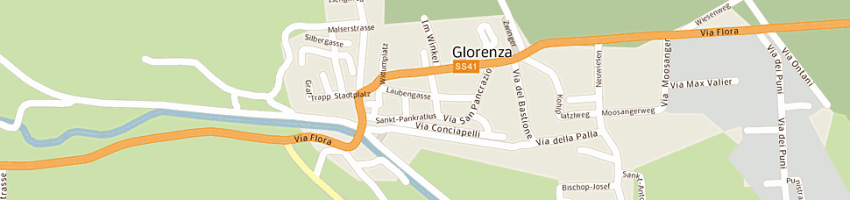 Mappa della impresa eccel decorona srl a BOLZANO