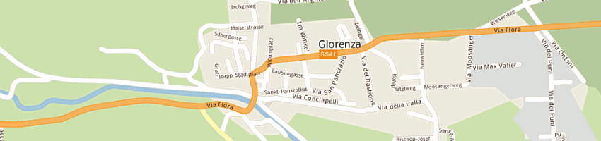 Mappa della impresa foot locker italy srl a BOLZANO