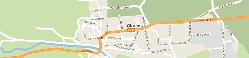 Mappa della impresa parco nazionale dello stelvio a GLORENZA