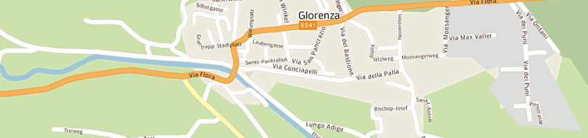 Mappa della impresa investa srl a BOLZANO