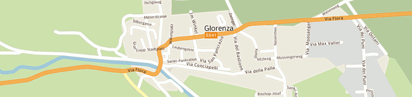 Mappa della impresa corradini marlene a BOLZANO