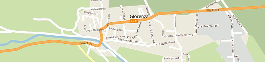 Mappa della impresa marketti (sas - kg) a BOLZANO
