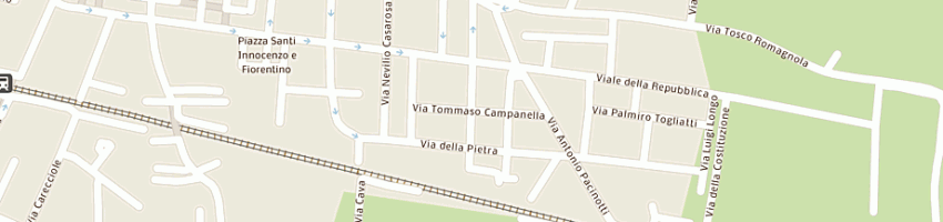 Mappa della impresa parrini elio a CASCINA