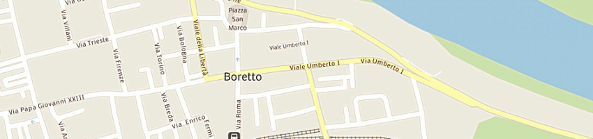 Mappa della impresa alberini e c (snc) a BORETTO