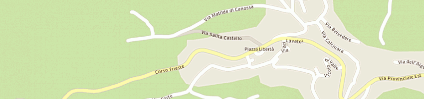 Mappa della impresa scuola elementare a TOANO