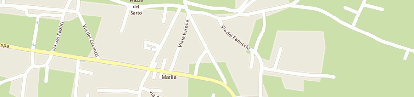 Mappa della impresa bianchi giuseppe e c - societa' in nome collettivo a CAPANNORI