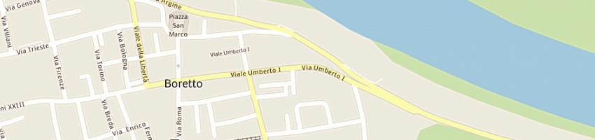 Mappa della impresa dea srl a BORETTO