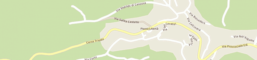 Mappa della impresa municipio a TOANO