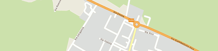Mappa della impresa dada srl a REGGIO EMILIA