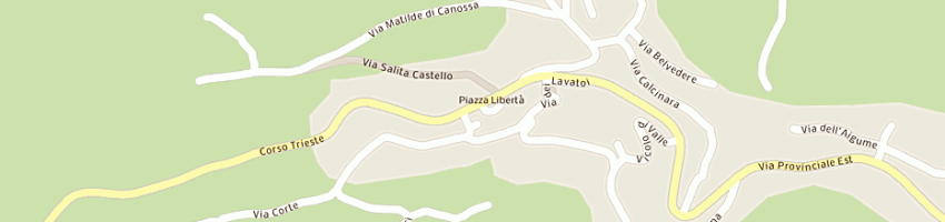 Mappa della impresa ferrari franco a TOANO