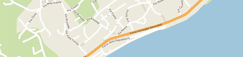 Mappa della impresa municipio a GARDONE RIVIERA