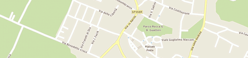 Mappa della impresa bar al postiglione a CASTELNOVO DI SOTTO