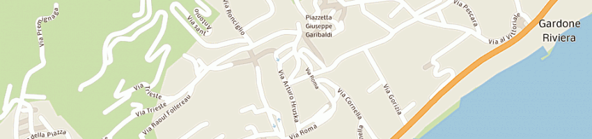 Mappa della impresa de paoli gabriele a GARDONE RIVIERA