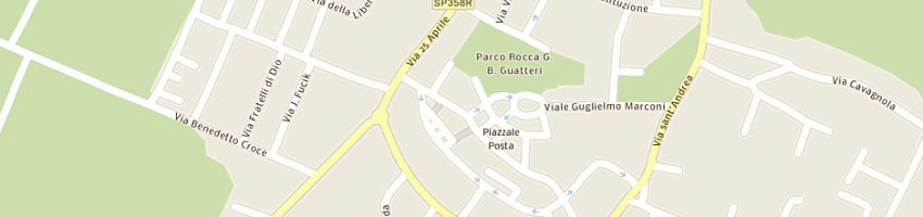 Mappa della impresa rainieri e filippini a CASTELNOVO DI SOTTO