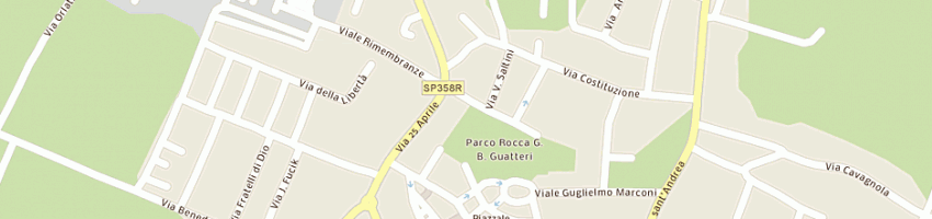 Mappa della impresa casali assicurazioni (snc) a CASTELNOVO DI SOTTO