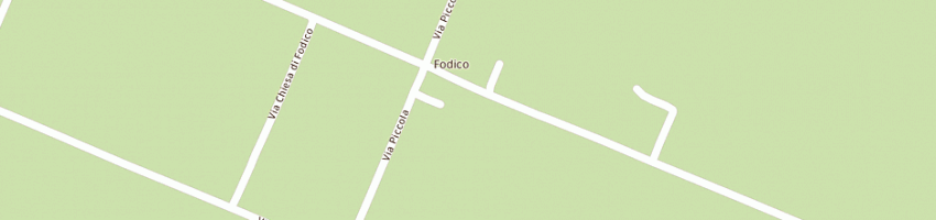 Mappa della impresa prando giuseppe a POVIGLIO